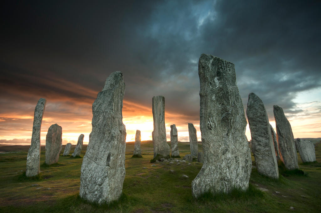 CALLANISH STANDING STONES by KervanoK CALLANISH STANDING STONES by KervanoK