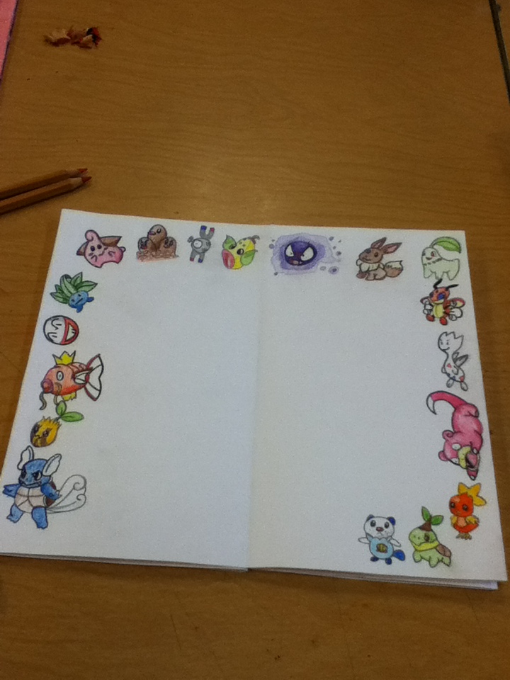 Pokemon Fall Border Pokemon Border by fruitmachine15 on DeviantArt