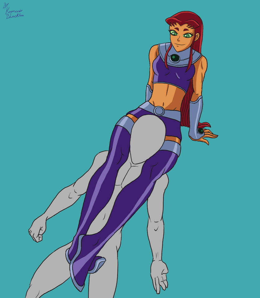 Starfire Headscissor by KomandrBlackfire on DeviantArt