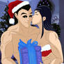 Blackfire x Aqualad Christmas Gifts