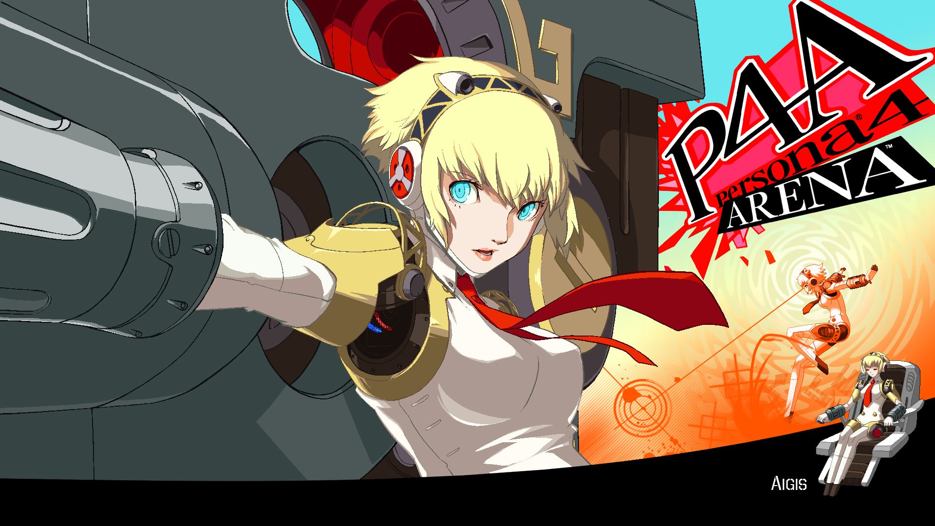 Persona 4 Arena Aigis 1080p Wallpaper By Zuperkim On Deviantart