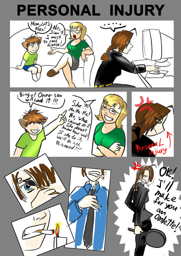 Personal injury by ZhdaNN on DeviantArt
