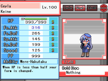 My Defense Keine, Ceyla