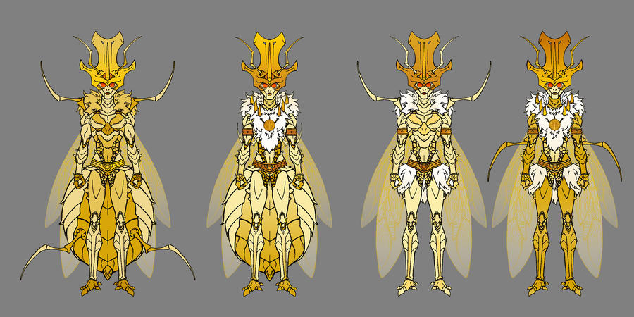 Queen Andreeno - Variants by thejason10 on DeviantArt
