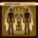 Andreenid Soldiers by thejason10