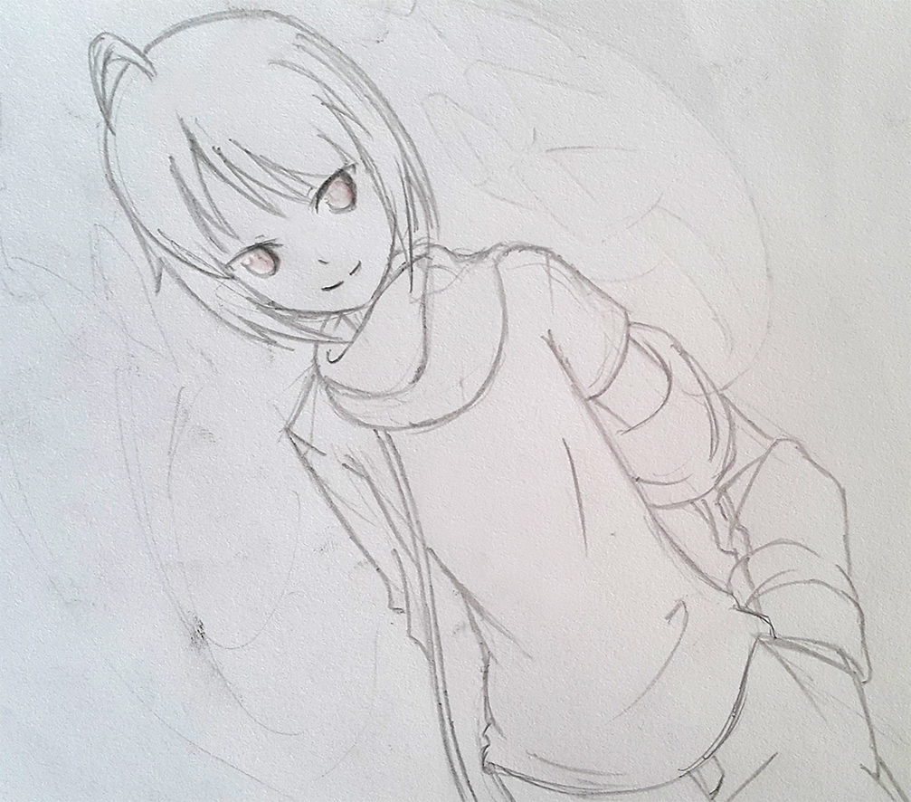 Pencil Sketch #01: Natsume