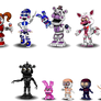 Fnaf sister location Characters Canon V2