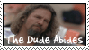 The Dude Abides stamp