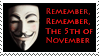 5th of November stamp