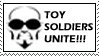 Toy Soldiers Unite stamp