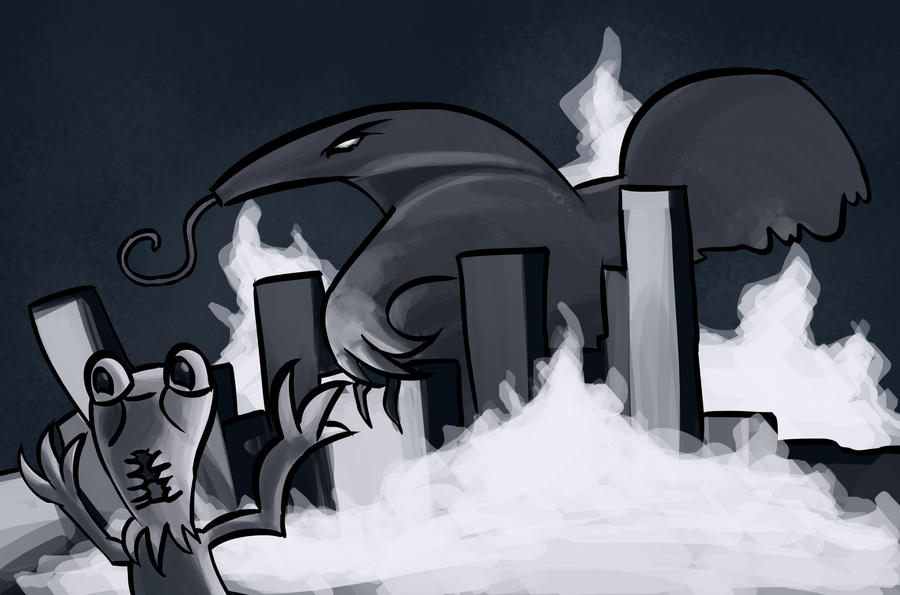 Helmacron Helmacron Giant Monster Movie by CinnamonBunzuh on DeviantArt