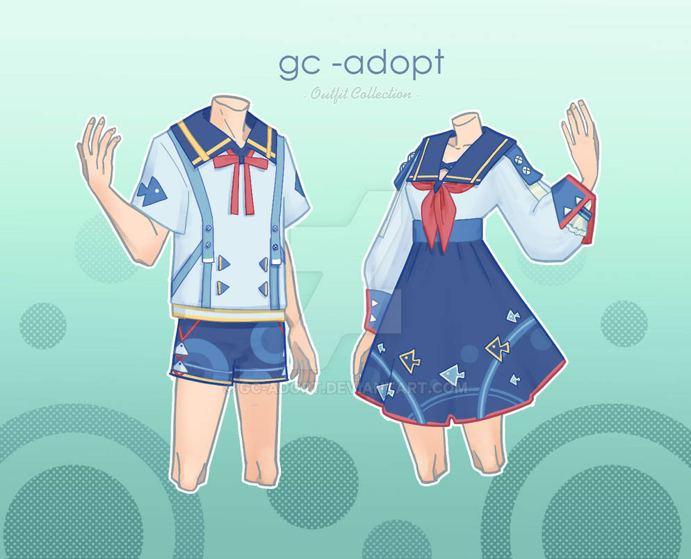 Outfit Adoptables # 72(Close) by gc-adopt on DeviantArt