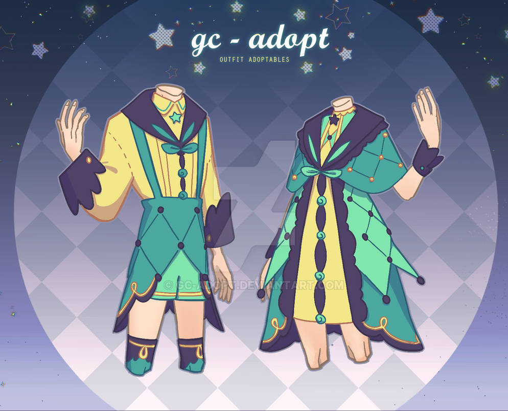 Outfit Adoptables # 120(Close) by gc-adopt on DeviantArt