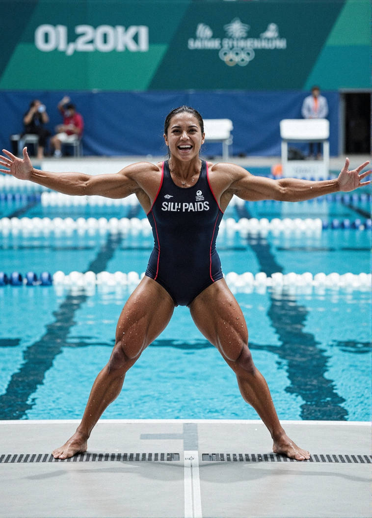 muscular swimmer by damoclessss on DeviantArt