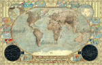 Political Map of the World - Imperial Decorative