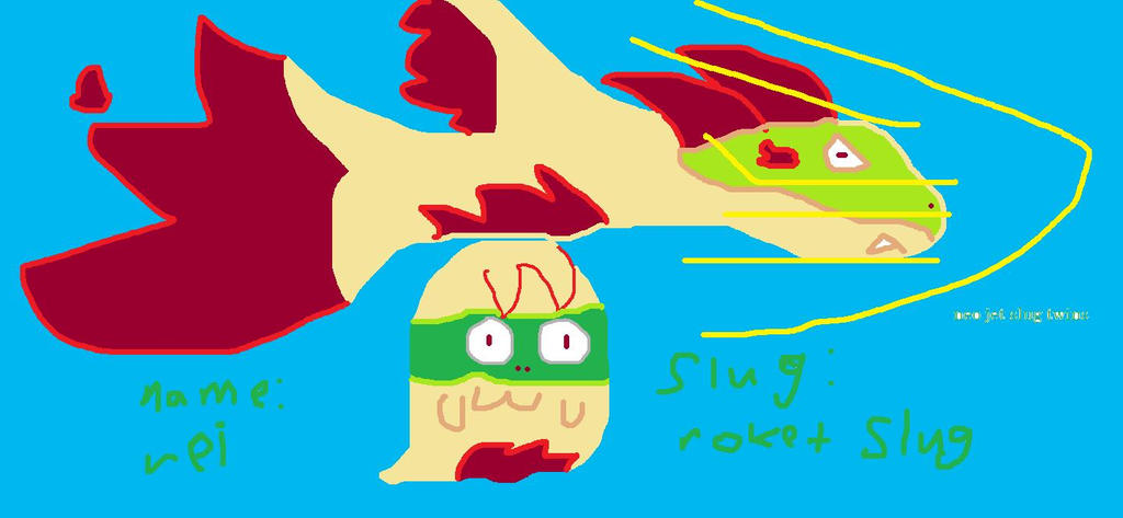 The Rook Slug Rei The Roket Slug by newslugterra-ember10 on DeviantArt