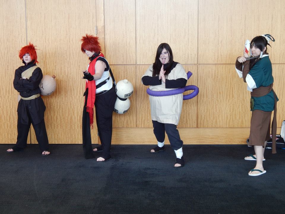 Gaara and Haku meet Orochimaru~