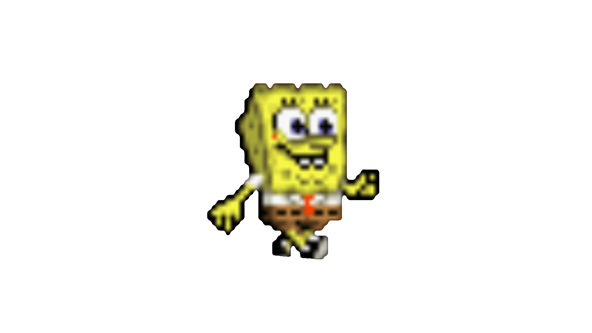 Spongebob And Patrick Running Gif