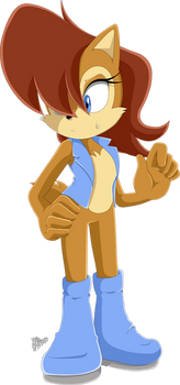 [Sonic X] Sally Acorn.