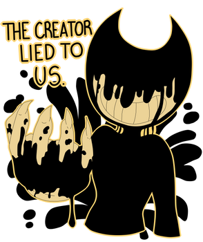 The Creator Lied To Us - Sticker.