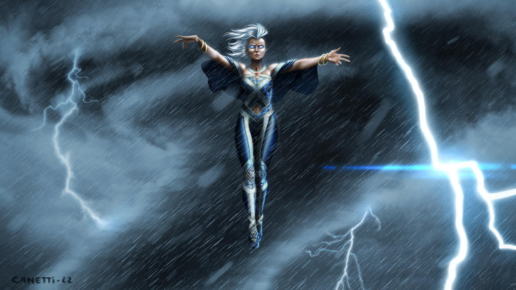 Storm Redesign by Kanethy on DeviantArt