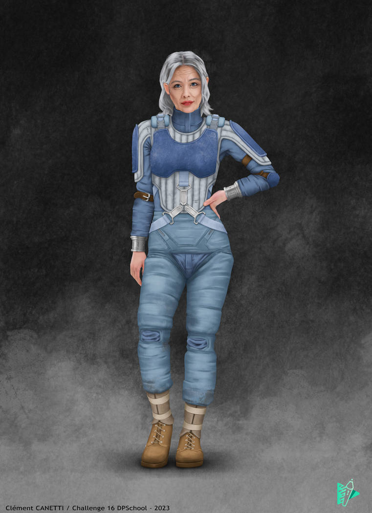 Challenge 16 DPS - character design by Kanethy on DeviantArt