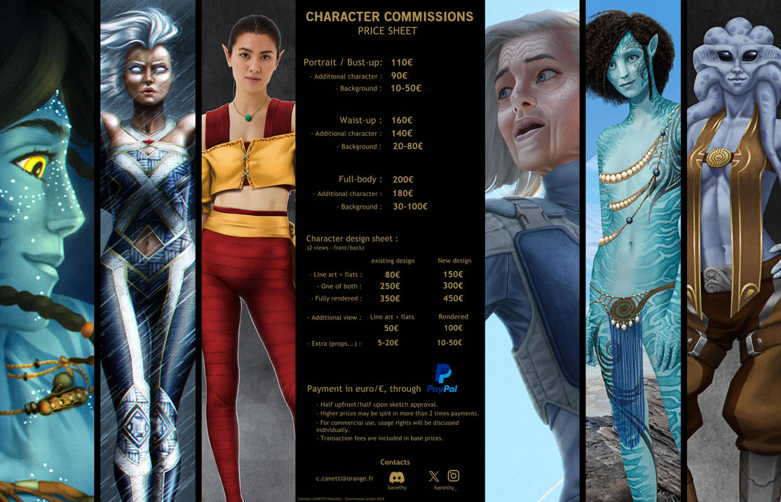 Character commission price sheet by Kanethy on DeviantArt