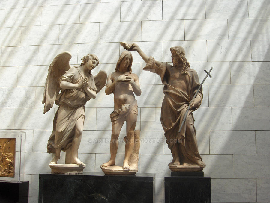 Three Statues by artpunkny on DeviantArt