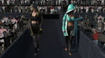 Dreadgale and Samira enter the ring