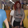 Subway ride in Vienna