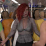 Subway ride in Vienna - the wet blouse