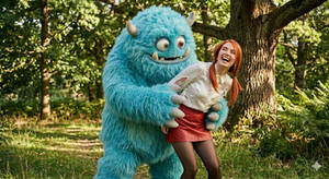 Challenge - Tickled by blue tickle monster