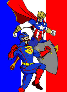 Captain Super VS American Man