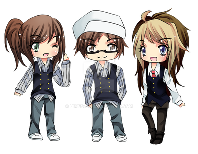 Galaxy Chibis