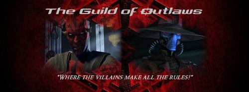 The Guild of Outlaws Lord Maul and Cad Bane Banner