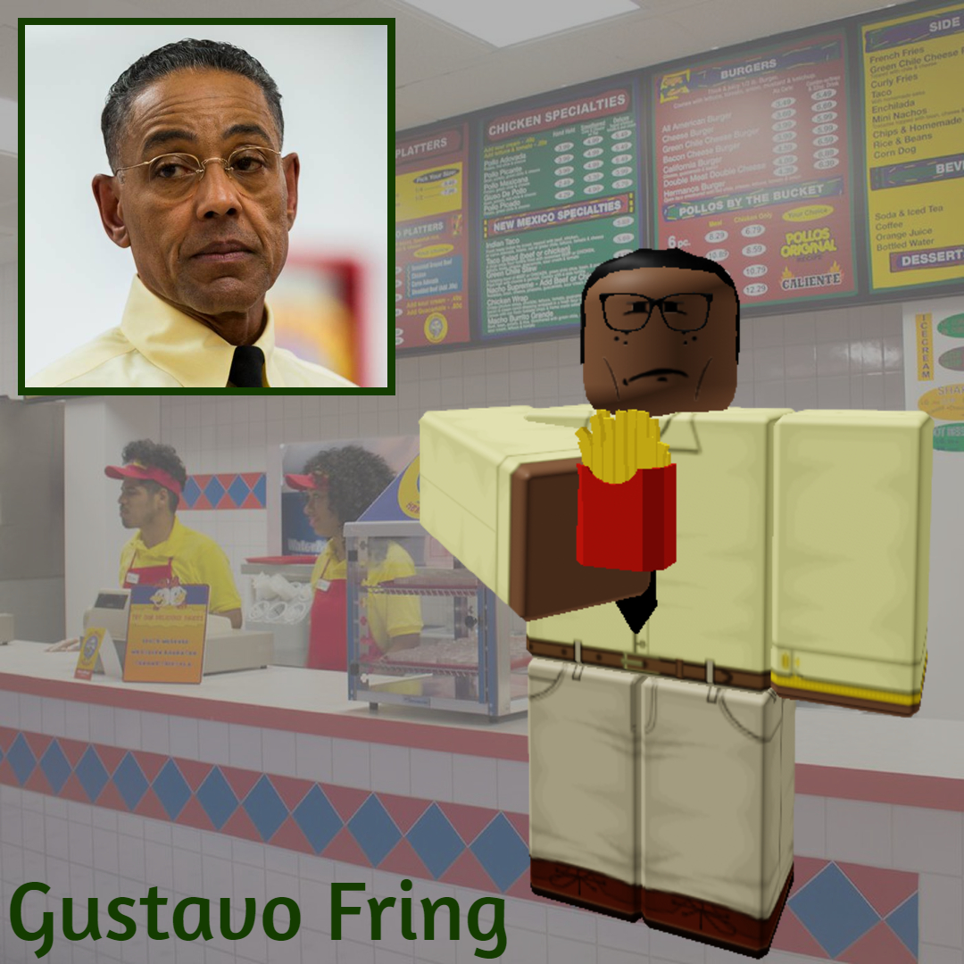 Fan art của Gustavo Fring sẽ khiến người xem hiểu được vì sao nhân vật này lại trở thành biểu tượng được yêu thích của loạt phim này. Hãy để bức tranh này đưa bạn đến góc khuất của tổ chức ma túy Los Pollos Hermanos.