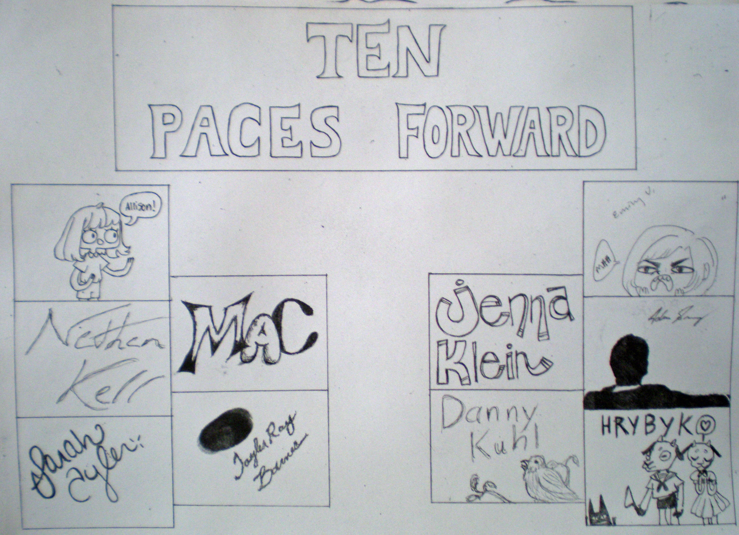 Ten Paces Forward title page