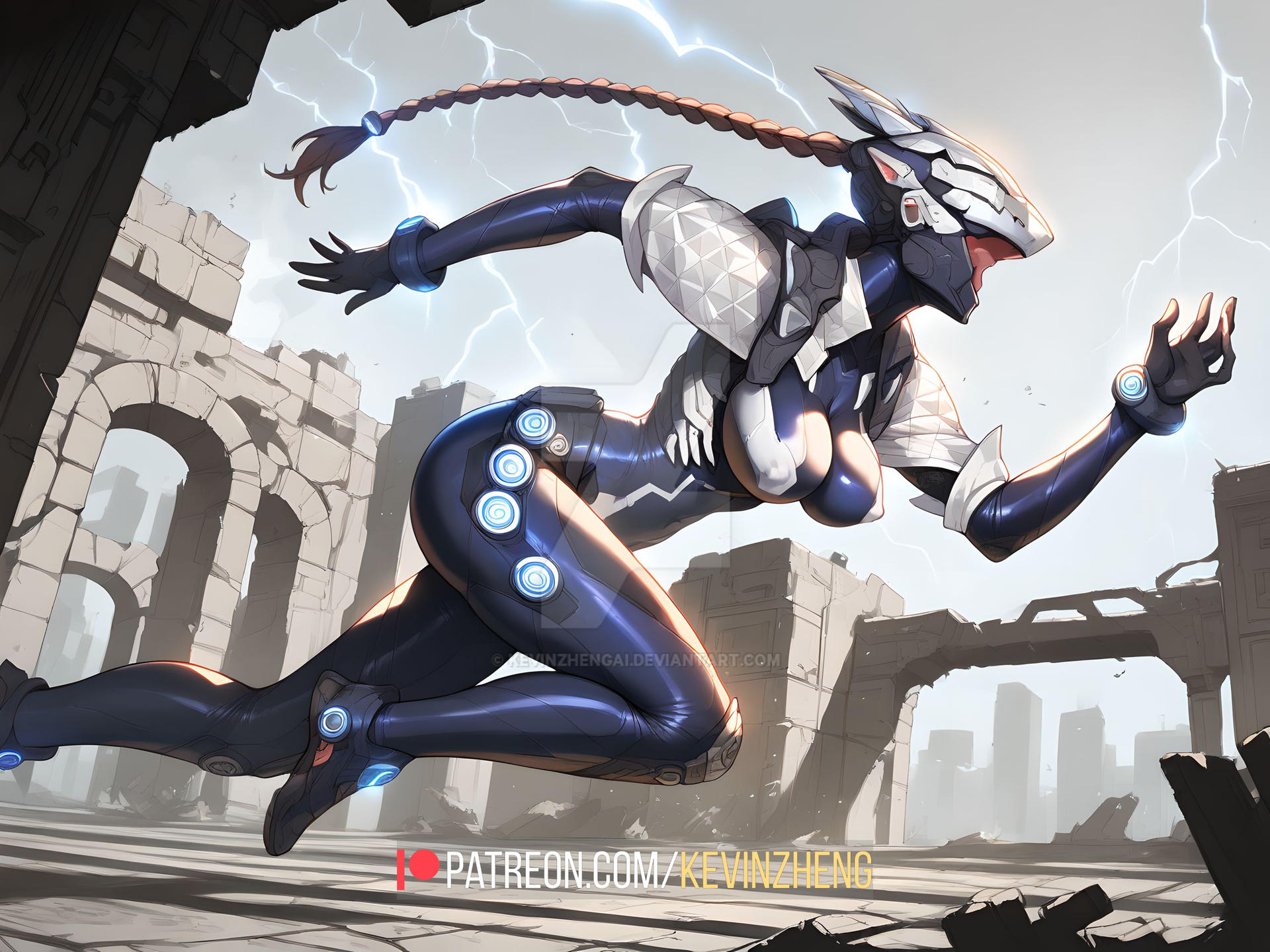 The Descendants Rabbit Bunny The First Descendant 13 by KevinZhengAI on DeviantArt