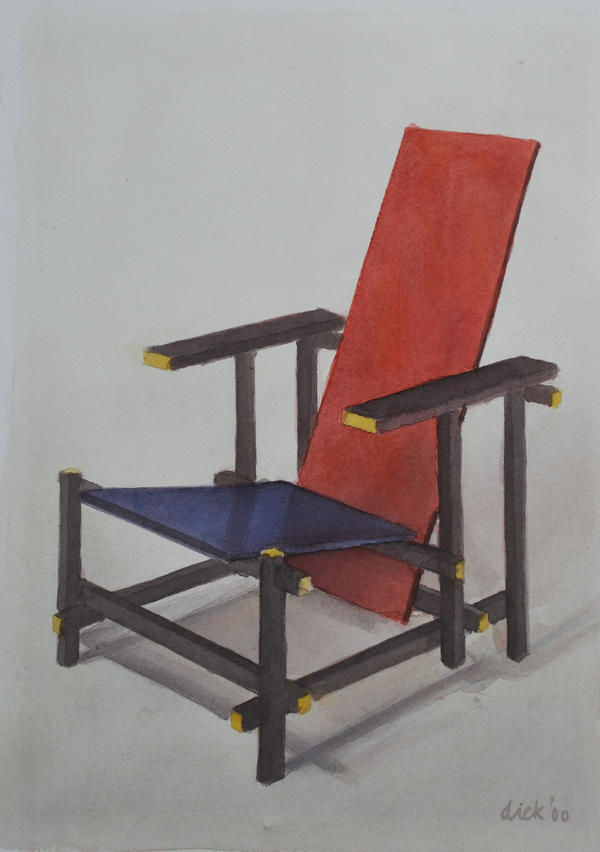 Zig Zag Chair Rietveld By Oblomov Ilya1956 On Deviantart