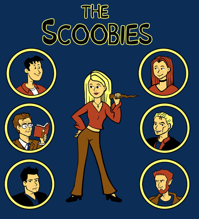 Buffy and the Scoobies