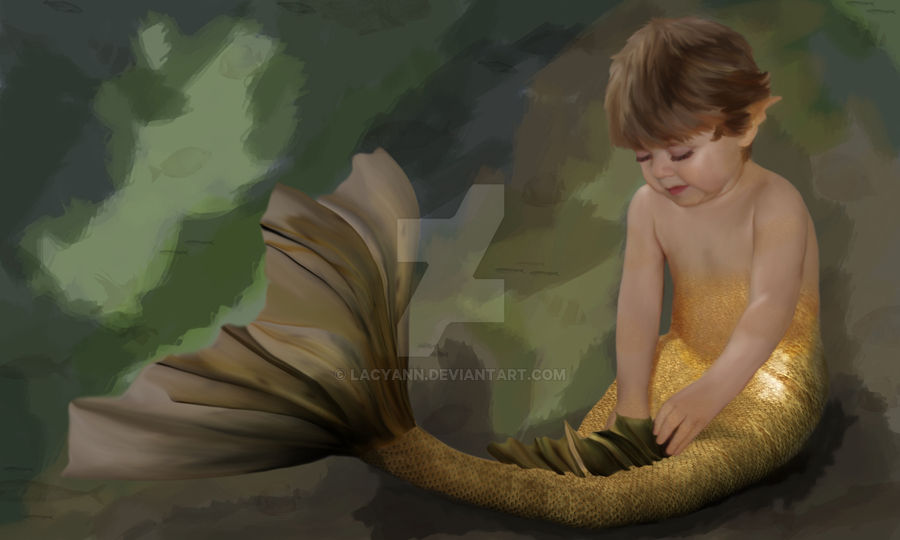 Mer-Baby by LacyAnn on DeviantArt