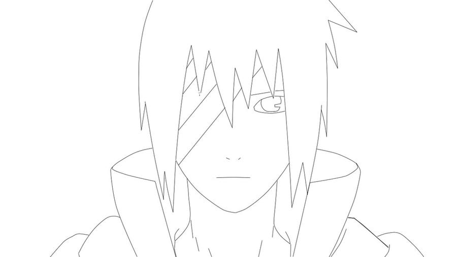 Sasuke Line Trace Sasuke Line Art by Remix100 on DeviantArt