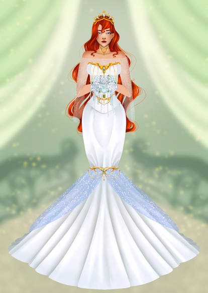 winx club bloom wedding dress WINX CLUB Glued Wedding Dress