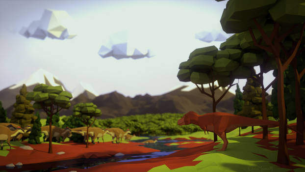 Low Poly Cretaceous