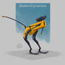 Little BostonDynamics dino fanart