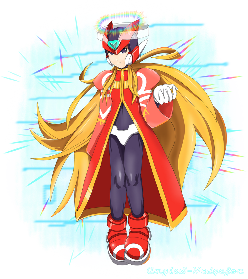 Cyber Elf Zero Mega Man X DiVE Style by AngieSHedgefox on DeviantArt