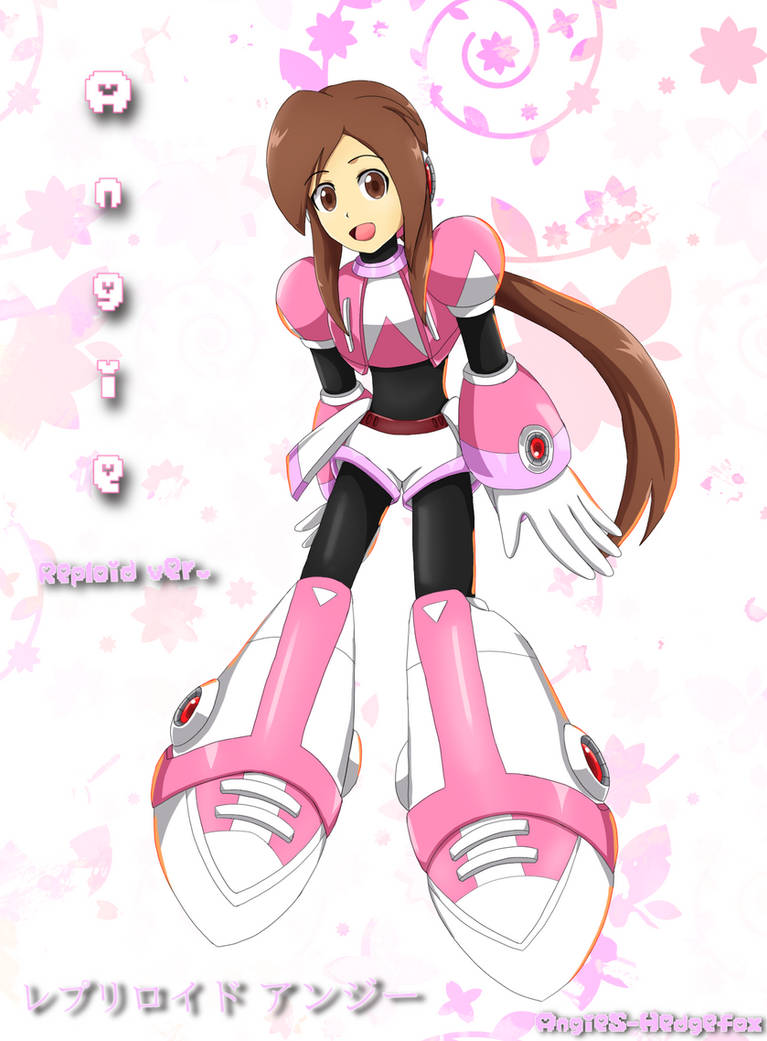 Reploid Angie Mega Man X DiVE Style by AngieS-Hedgefox on DeviantArt