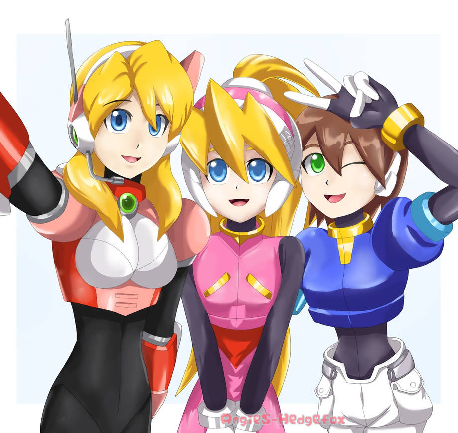 Alia, Ciel, and Aile Selfie by AngieS-Hedgefox on DeviantArt