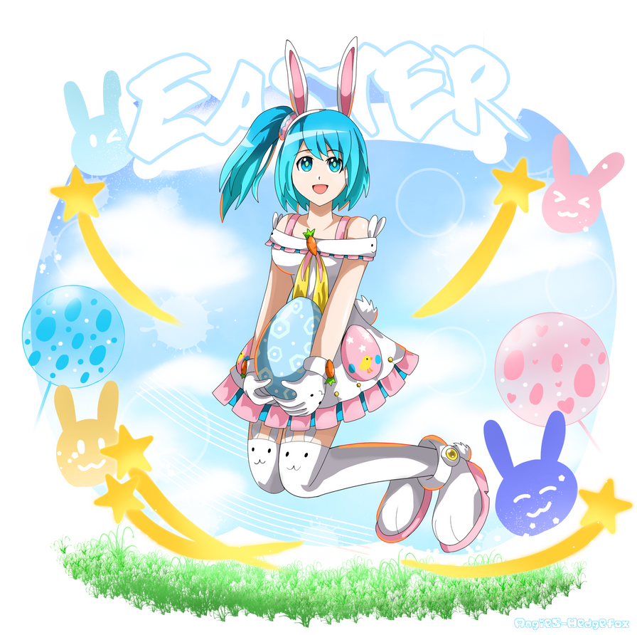 Rico Hunter R Easter RiCO Mega Man X DiVE Style by AngieS-Hedgefox on DeviantArt