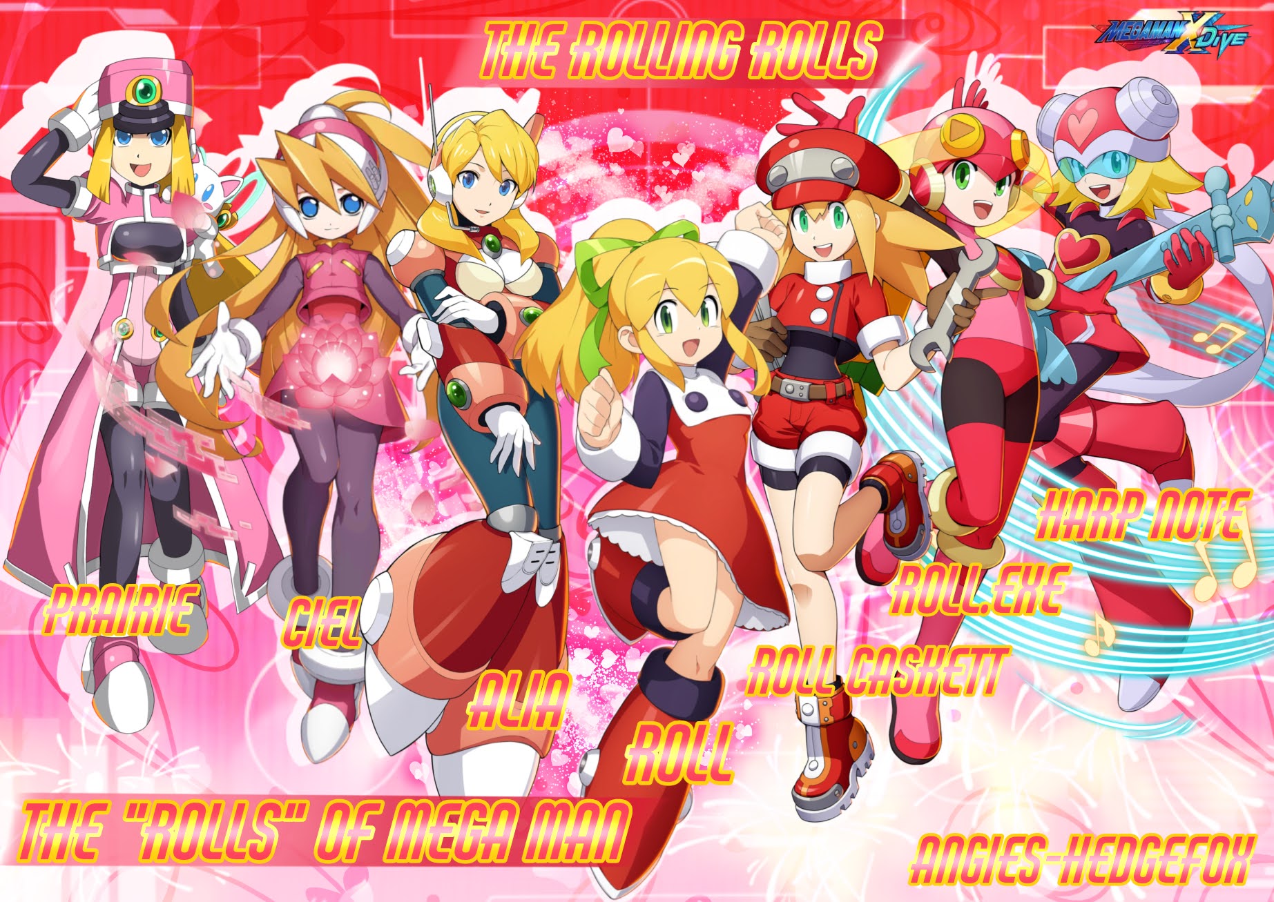 The Rolling Rolls Mega Man X DiVE Wallpaper/Banner by AngieS-Hedgefox ...